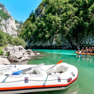 Rafting celim tokom Tare 100km